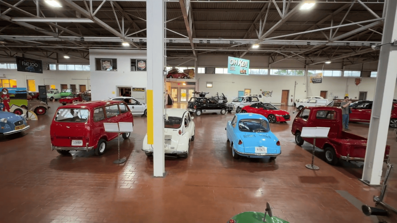 Vintage car museum displaying classic restored vehicles – a rare hidden automotive gem in vibrant Nashville