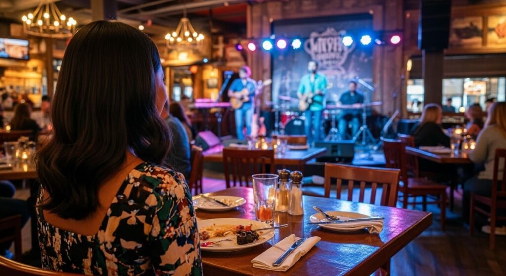 Priya dines at authentic Nashville restaurants with live music perfect for every passionate foodie and music lover