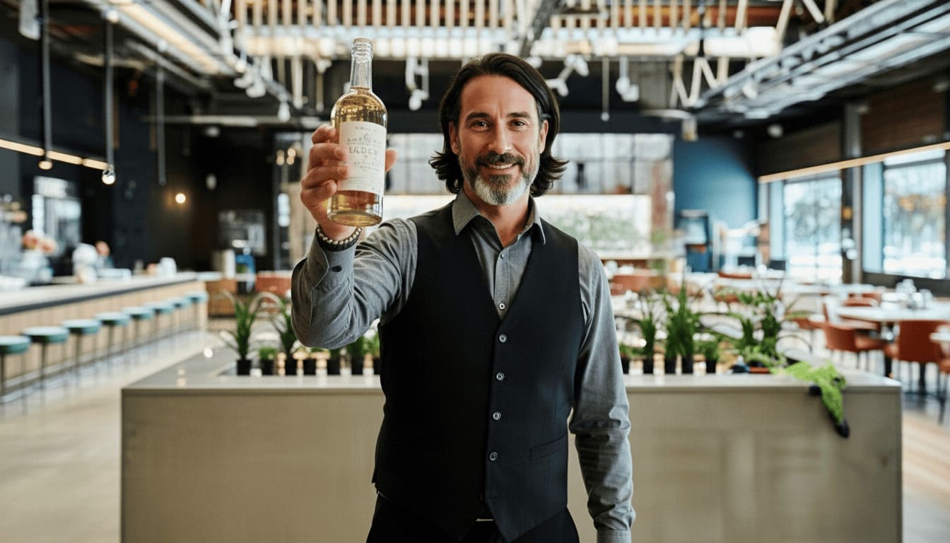 Ethan experiencing flavorful whiskey tasting tour at Nelson's Green Brier Distillery for warm unforgettable January visit