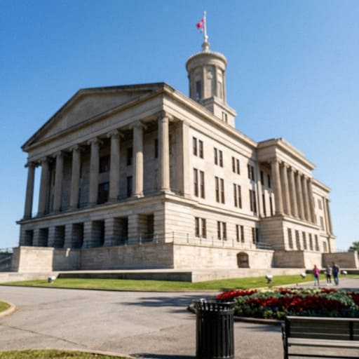 Tennessee State Capitol building tied to Nashville founding year facts and early statehood